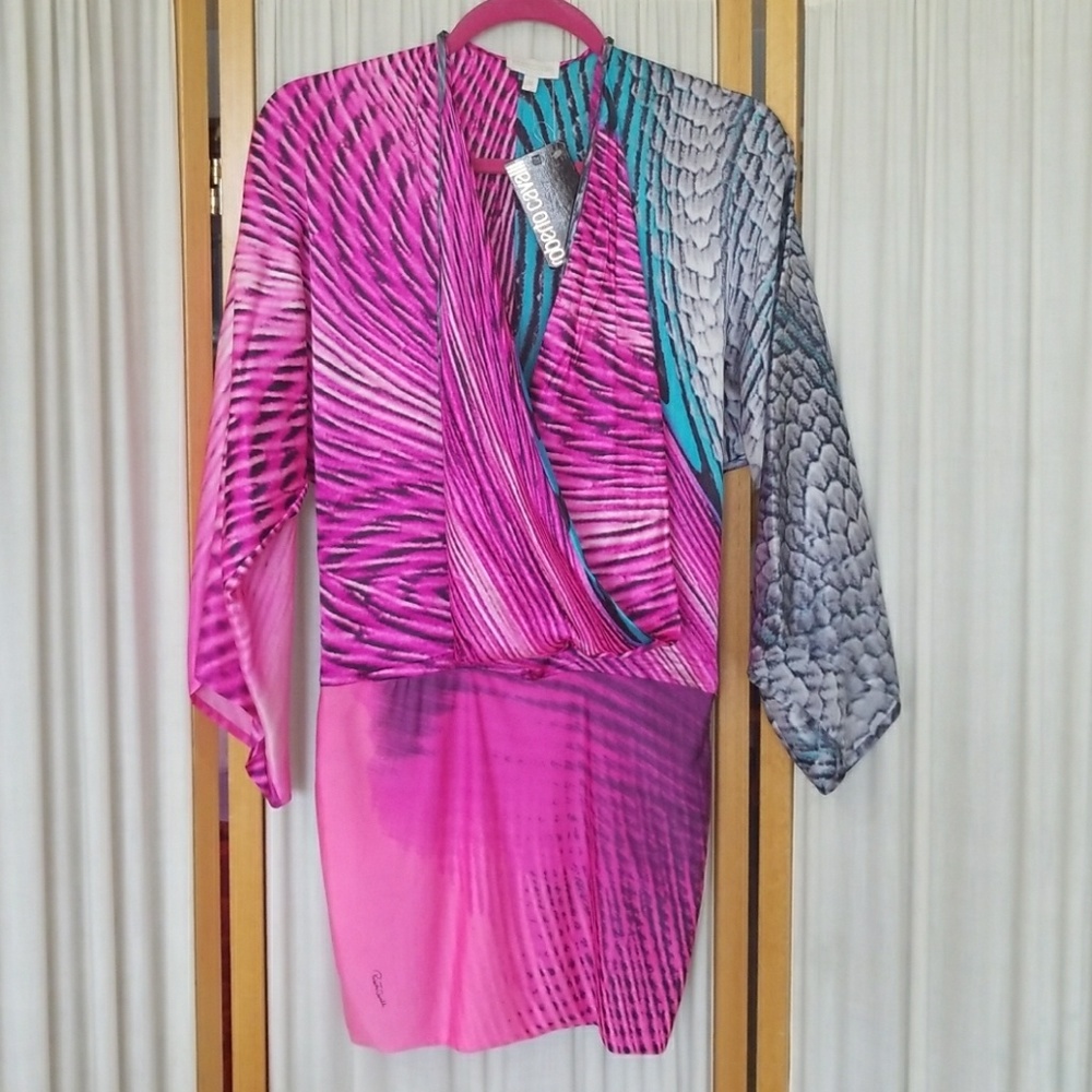 Roberto Cavalli silk dress
